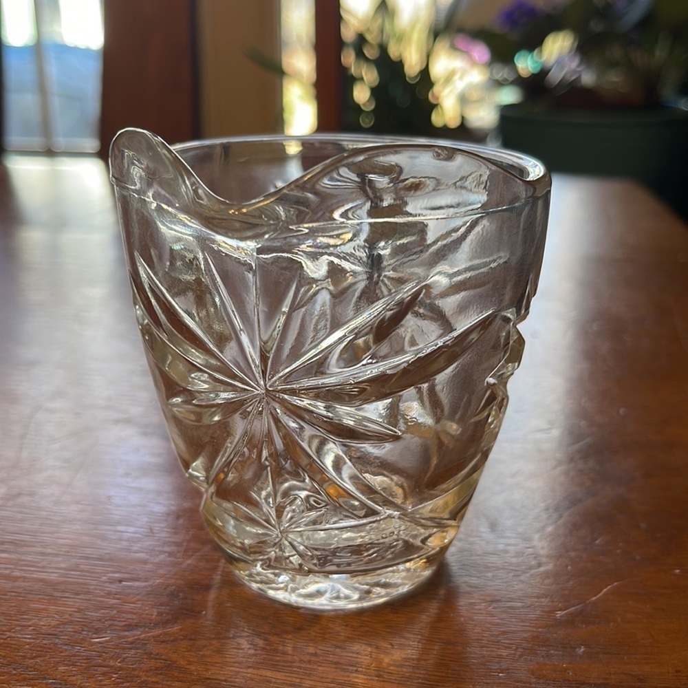 Vintage Star Of David Glassware Vintage Anchor Hocking Star Of David Creamer - Picture 9 of 10